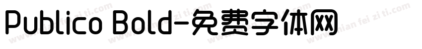 Publico Bold字体转换